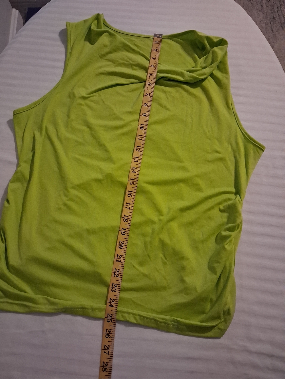 Lime Green And Black Polka Dot Skirt Suit Size 3X - Picture 14 of 16